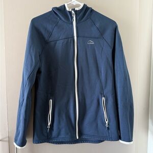 L.L. Bean Navy Fleece Jacket